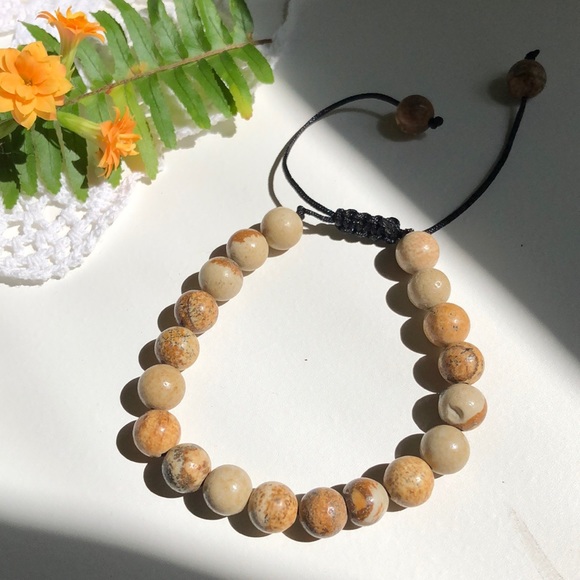 Beaded Adjustable Bracelet - Picture 1 of 8